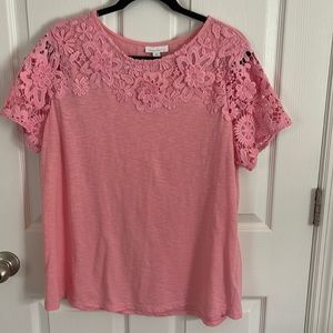 Casual top with lovely detail.